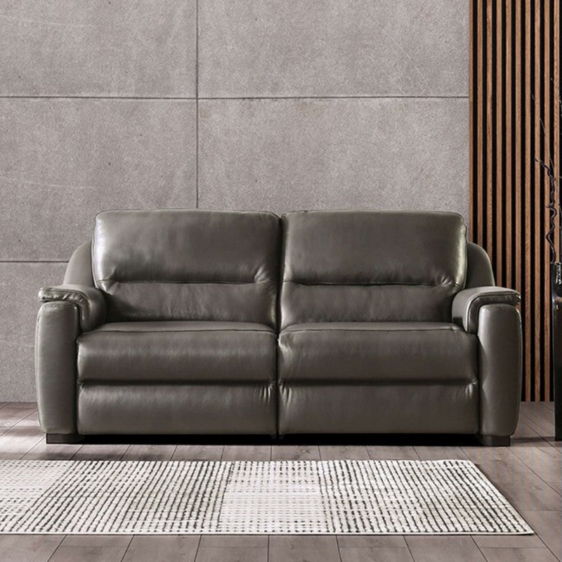 ALTAMURA POWER SOFA By FURNITURE OF AMERICA FM90002GY-SF-PM-PK