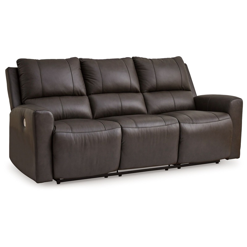 Boxmere – Reclining Power Sofa – Storm