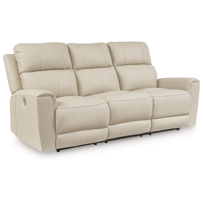 Dahlmoore – Power Reclining Sofa – Almond