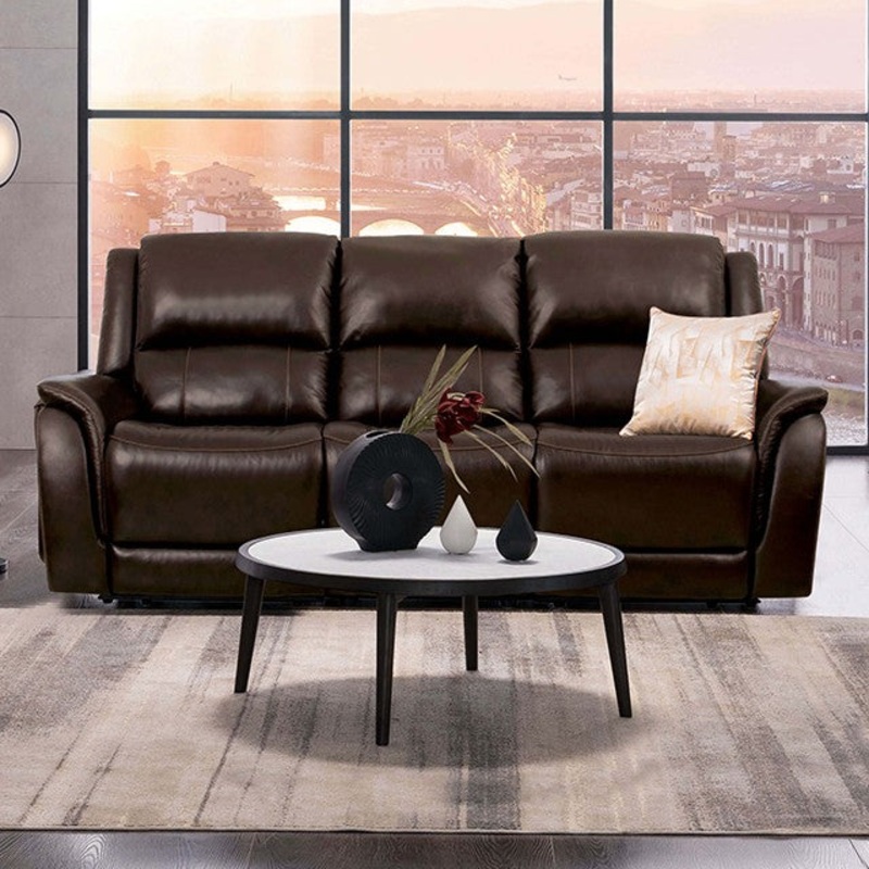 GORGIUS POWER SOFA By FURNITURE OF AMERICA CM9910ES-SF-PM-PK