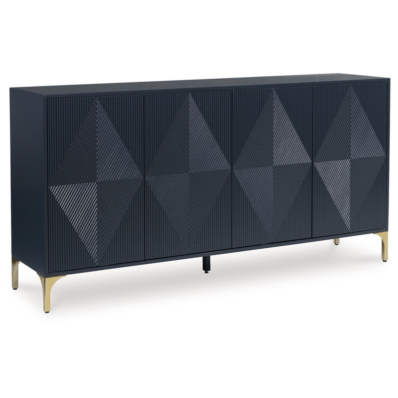 Loirwick – Accent Cabinet – Dark Blue