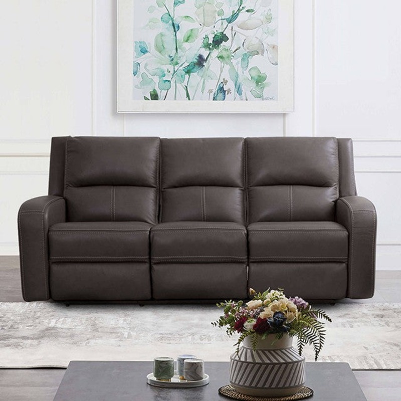 VASILIOS POWER SOFA By FURNITURE OF AMERICA CM9914GY-SF-PM
