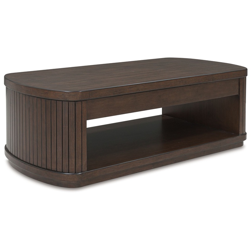 Korestone – Lift Top Cocktail Table – Dark Brown