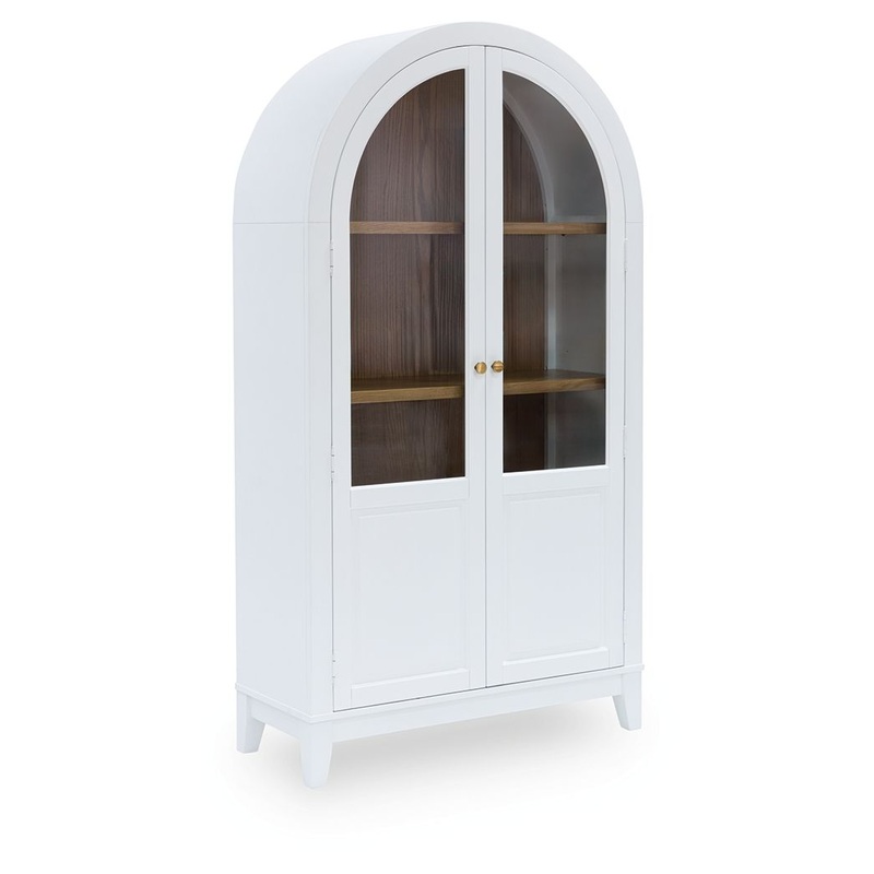 Dagandale – Accent Cabinet|Black|White|Light Brown