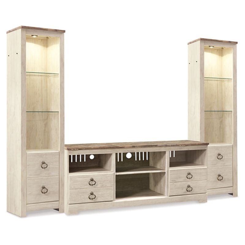 Willowton 3-Piece Entertainment Center