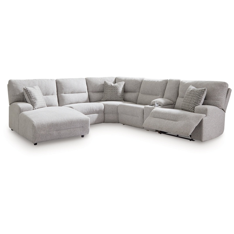 Acklen Place 6-Piece Power Reclining Sectional with Chaise