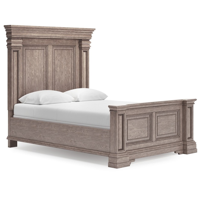 Blairhurst – Panel Bed|Light Brown|King|California King|Queen