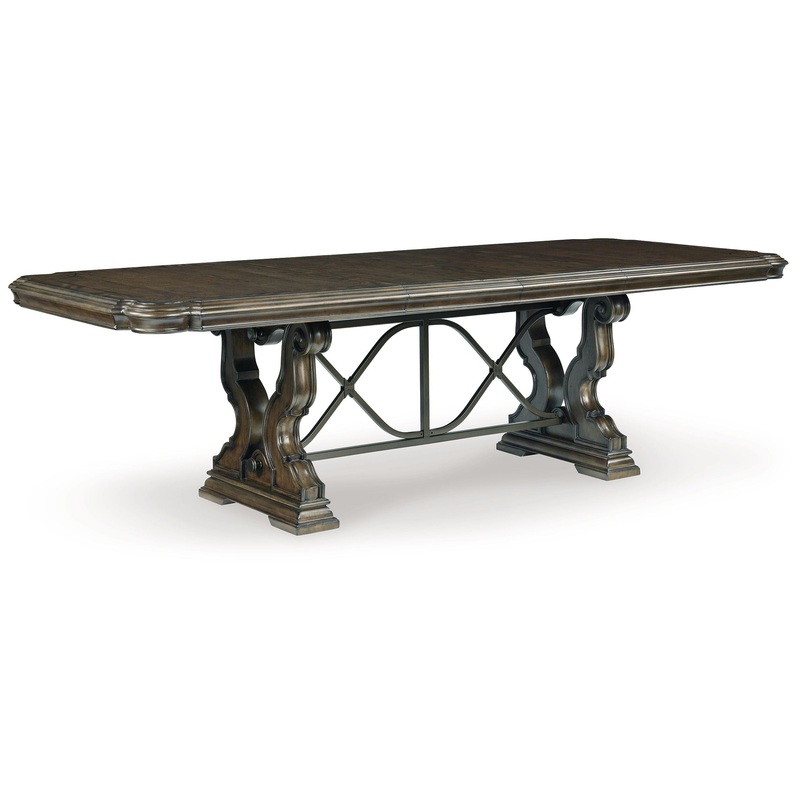 Maylee – Dining Extension Table – Dark Brown