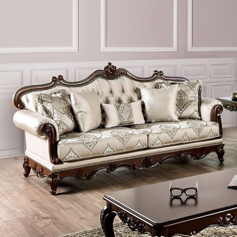 VERACRUZ SOFA By FURNITURE OF AMERICA FM65002BG-SF