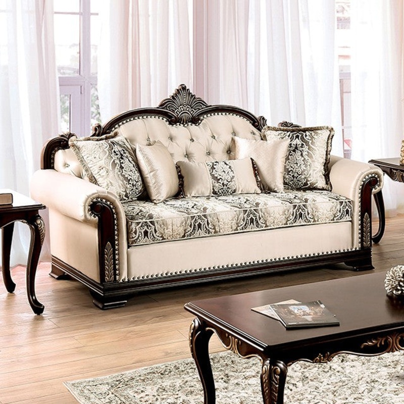 YUCATAN SOFA By FURNITURE OF AMERICA FM65004BG-SF-PK