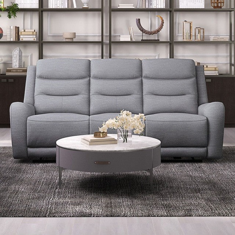 MATTHIAS MANUAL SOFA By FURNITURE OF AMERICA CM9987GY-SF-M