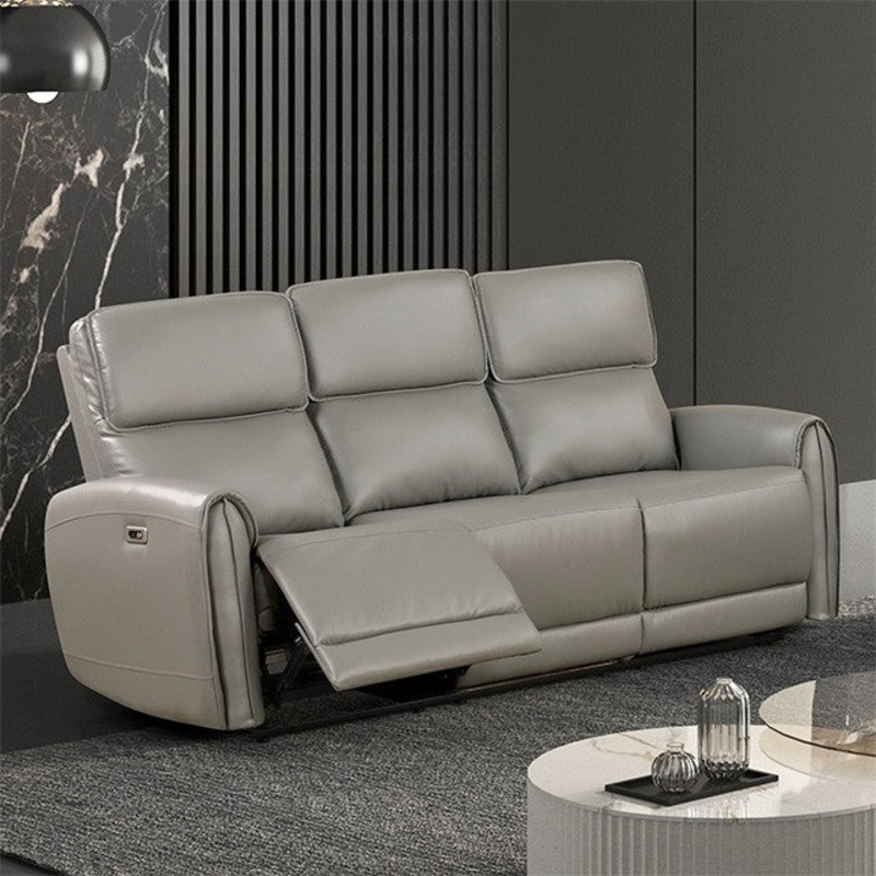 SCHLIEREN POWER SOFA By FURNITURE OF AMERICA FM6012GY-SF-PM