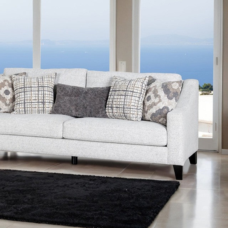 TURNHAM SOFA By FURNITURE OF AMERICA FM61112WH-SF