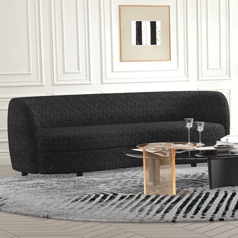 VERSOIX SOFA By FURNITURE OF AMERICA FM61003BK-SF