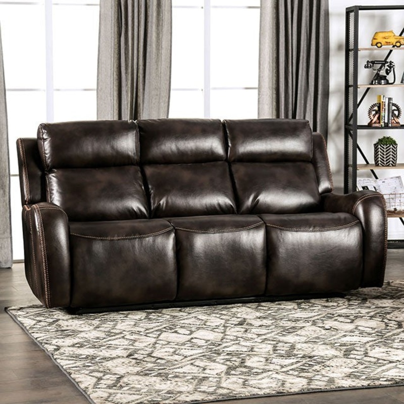 BARCLAY POWER SOFA By FURNITURE OF AMERICA CM9906-SF