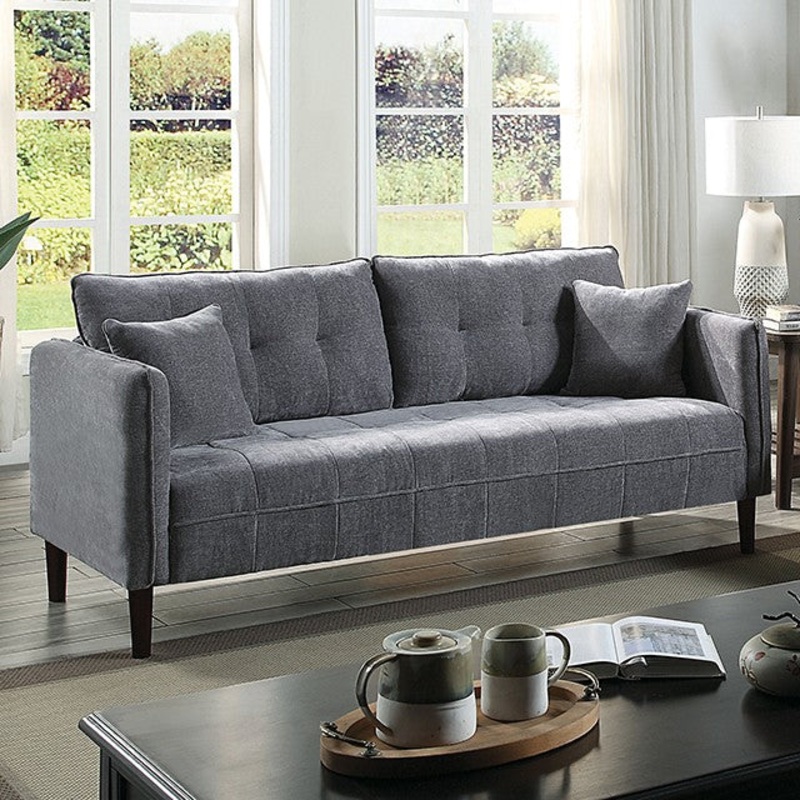 LYNDA SOFA By FURNITURE OF AMERICA CM6736DG-SF