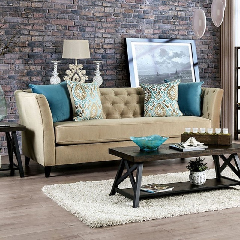 MONAGHAN SOFA By FURNITURE OF AMERICA SM2666-SF