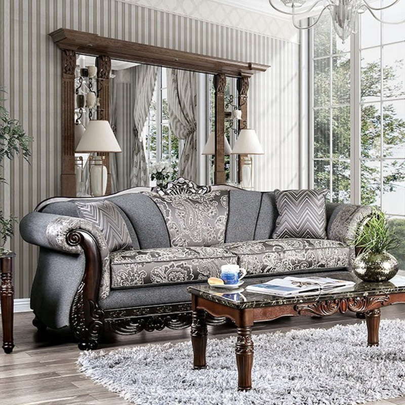 NEWDALE SOFA By FURNITURE OF AMERICA SM6424-SF