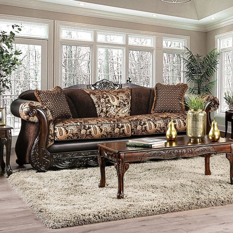 NEWDALE SOFA By FURNITURE OF AMERICA SM6427-SF