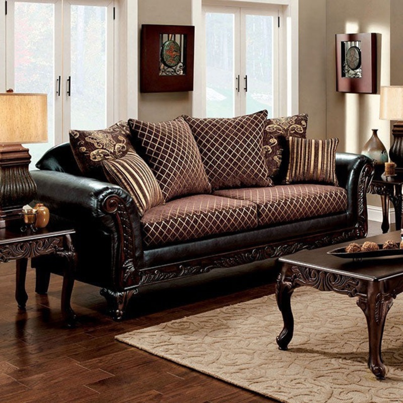 SAN ROQUE SOFA By FURNITURE OF AMERICA SM7635N-SF