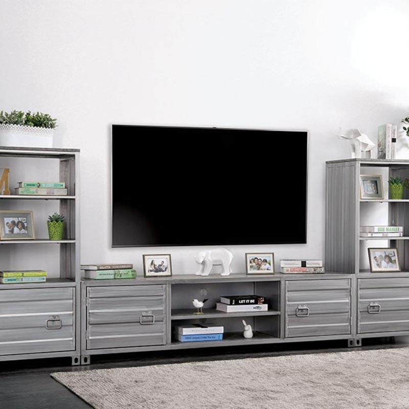 MCCREDMOND PIER CABINET By FURNITURE OF AMERICA CM5458-PCR