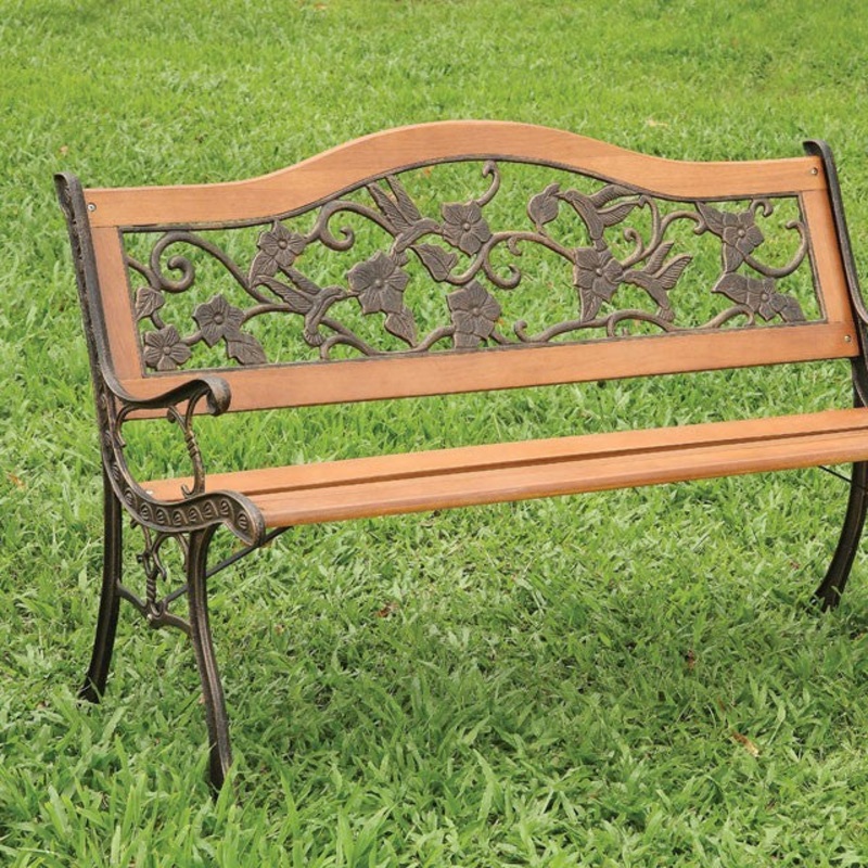 ALBA PATIO BENCH By FURNITURE OF AMERICA CM-OB1806