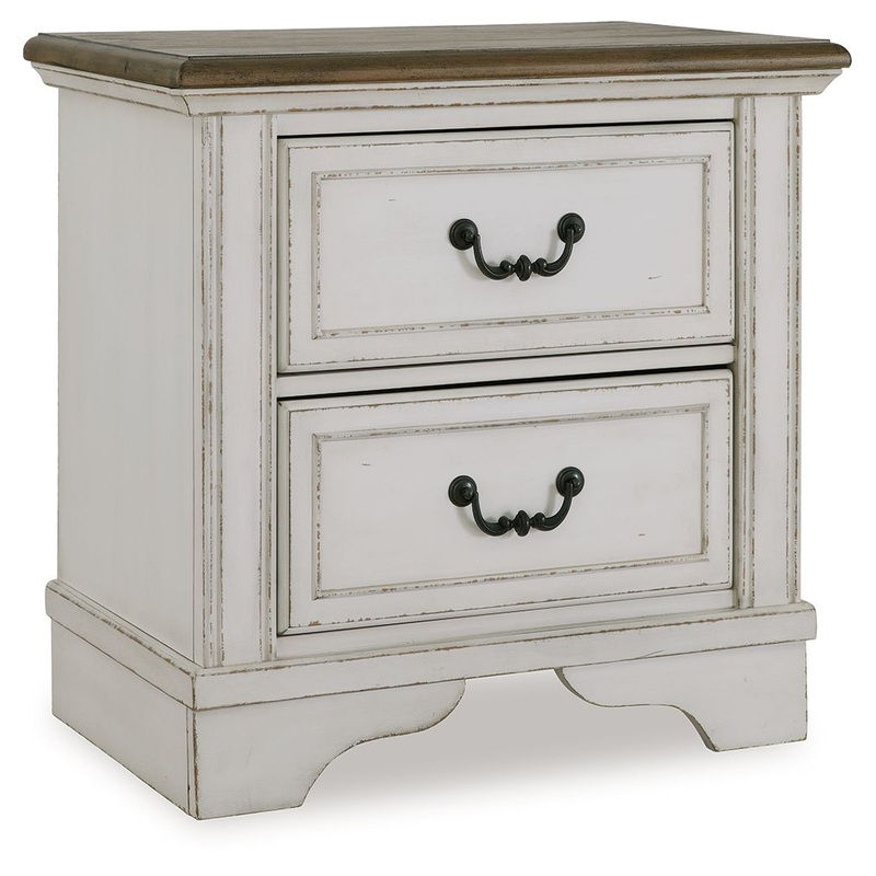 Blendon – Two Drawer Night Stand – Two-tone
