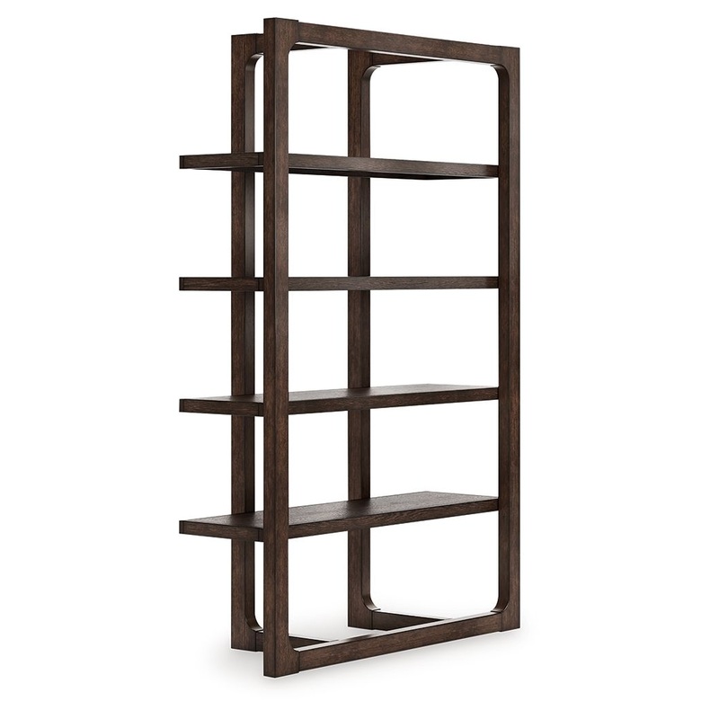 Breckington – Bookcase – Dark Brown