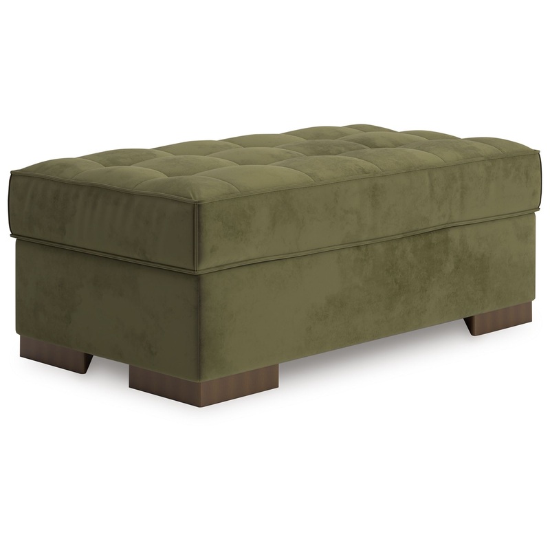 Caspian-Town – Oversized Accent Ottoman – Olive
