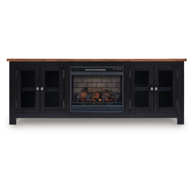 Wildenauer – 76 TV Stand With Electric Fireplace