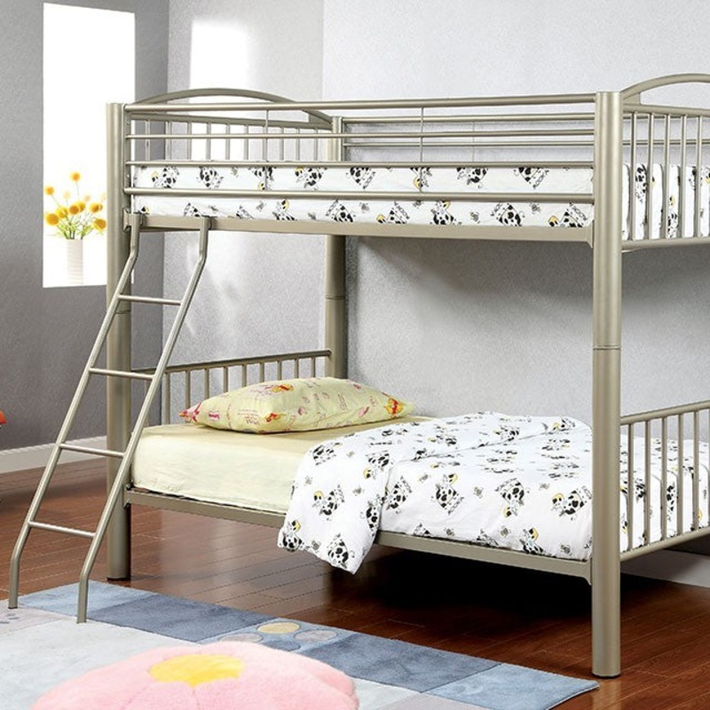 LOVIA BUNK BED By FURNITURE OF AMERICA CM-BK1037