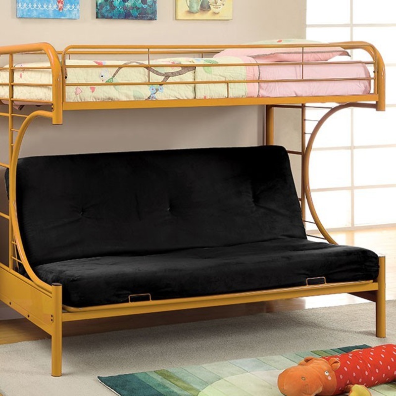 RAINBOW BUNK BED By FURNITURE OF AMERICA CM-BK1034-OR-BED