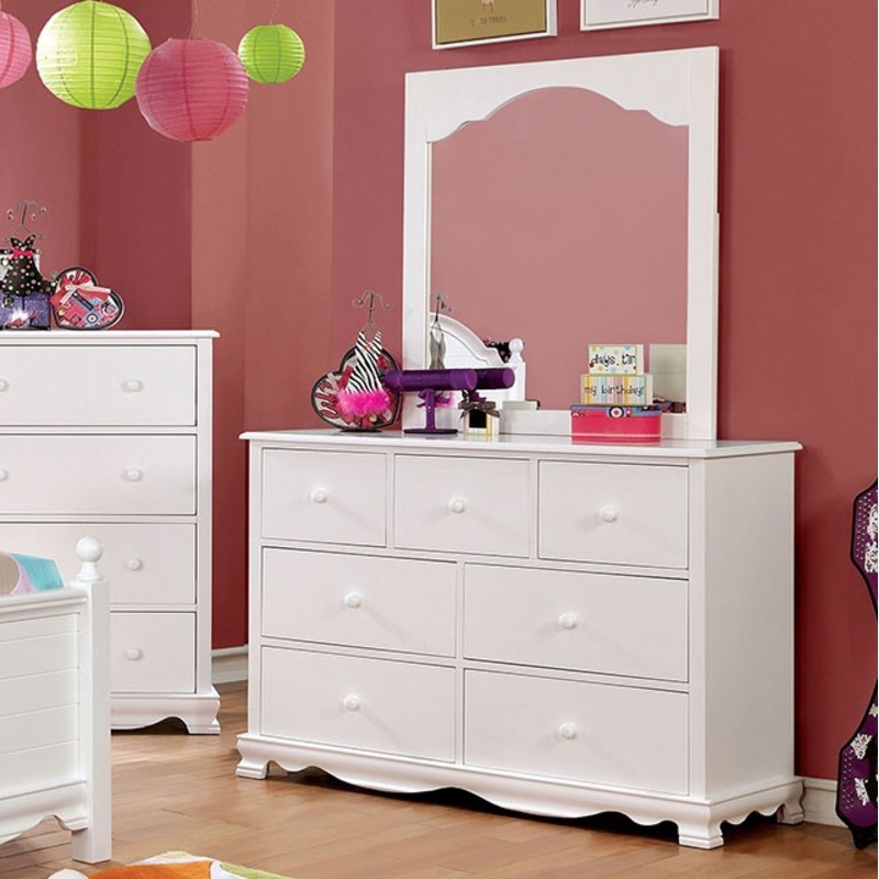 DANI DRESSER By FURNITURE OF AMERICA CM7159WH-D-VN