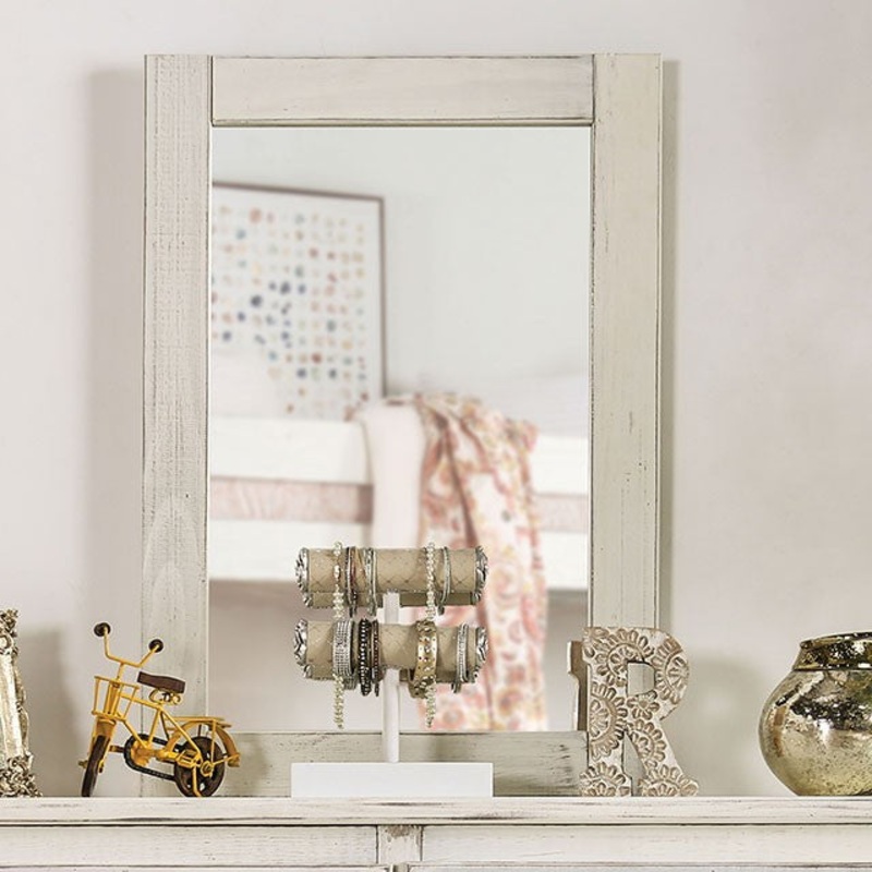 ROCKWALL MIRROR By FURNITURE OF AMERICA AM7000WH-M