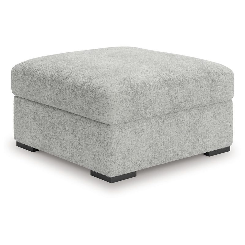 Cuddle Plush – Oversized Accent Ottoman – Arctic
