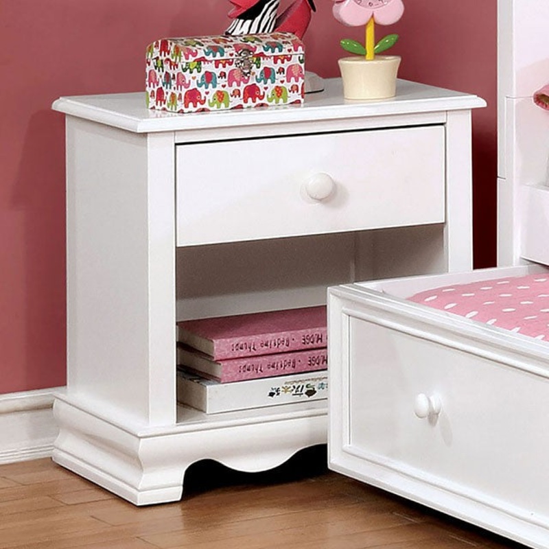 DANI NIGHT STAND By FURNITURE OF AMERICA CM7159WH-N-VN
