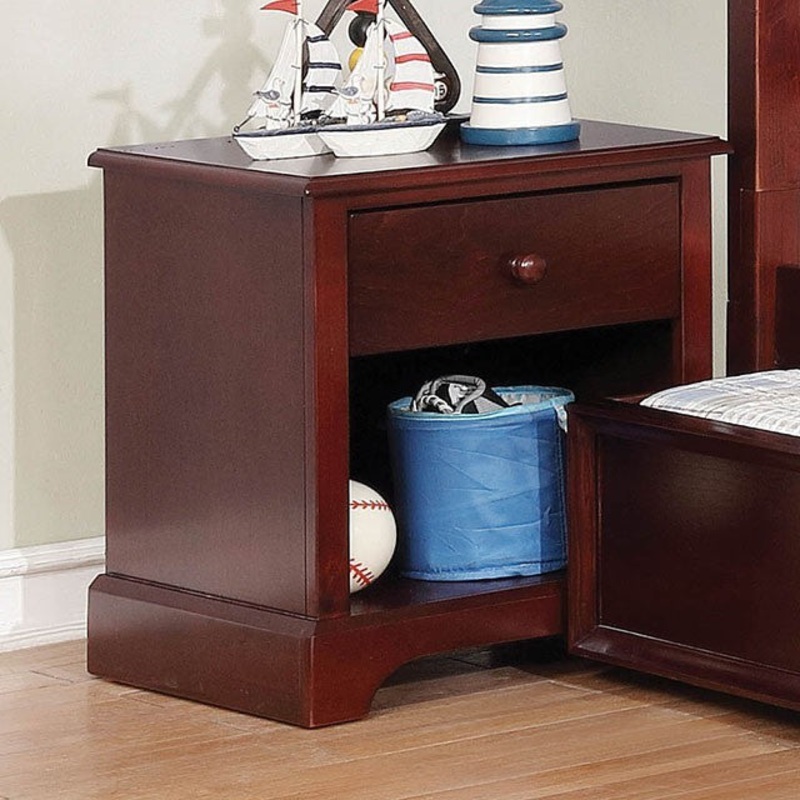 DIANE NIGHT STAND By FURNITURE OF AMERICA CM7158CH-N