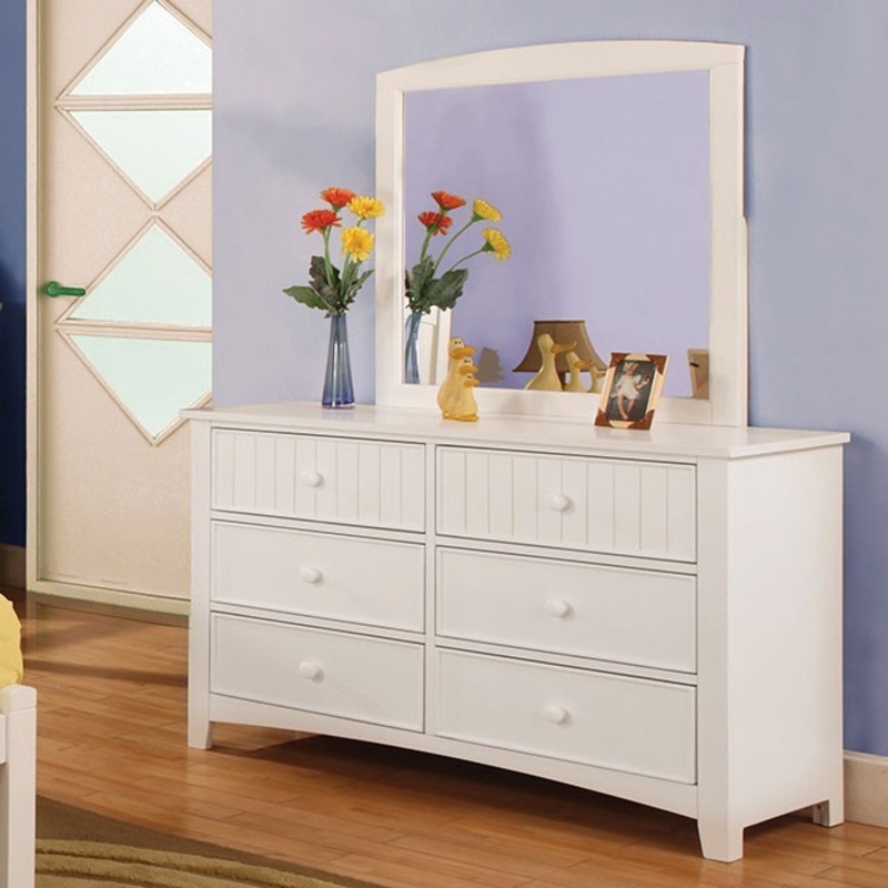 OMNUS DRESSER By FURNITURE OF AMERICA CM7905WH-D