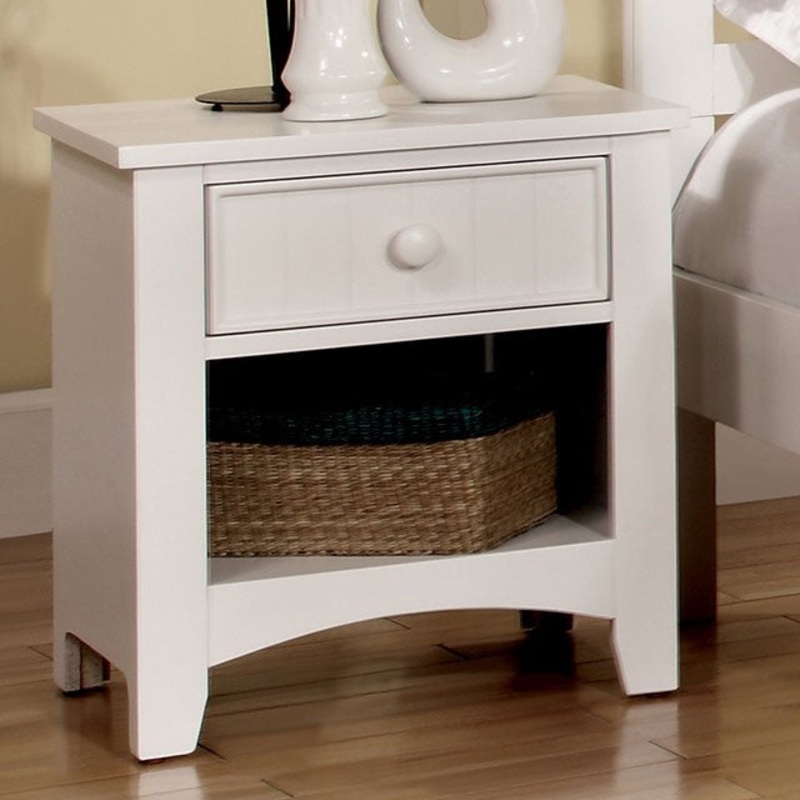 OMNUS NIGHT STAND By FURNITURE OF AMERICA CM7905WH-N