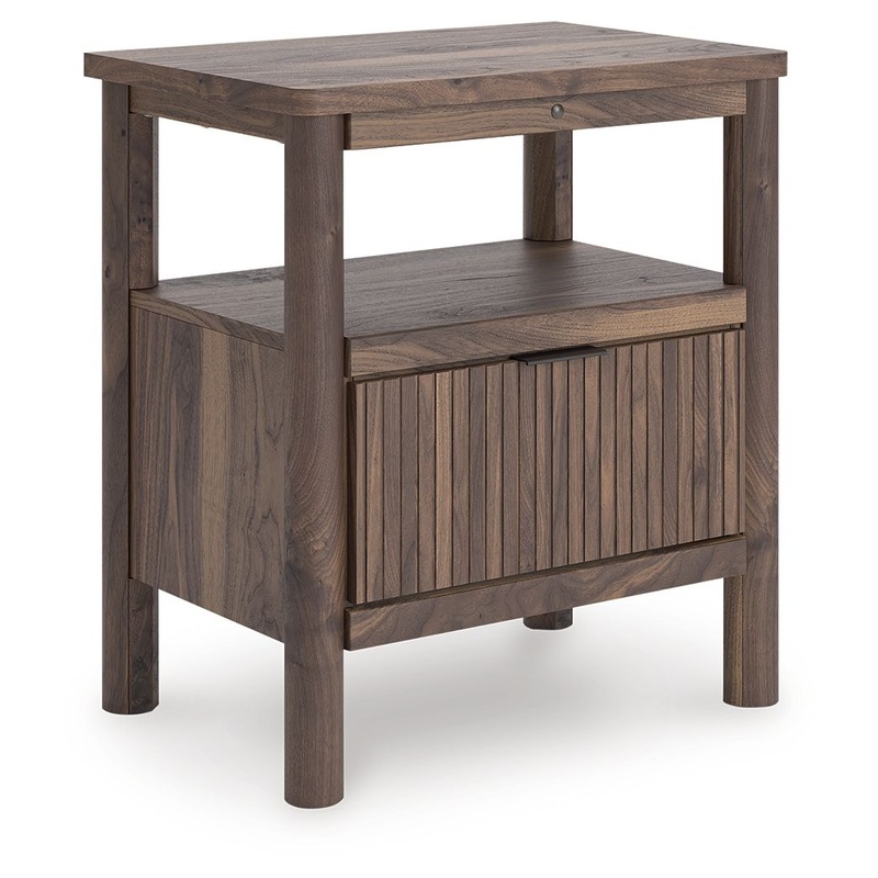 Pamytta – One Drawer Night Stand – Brown