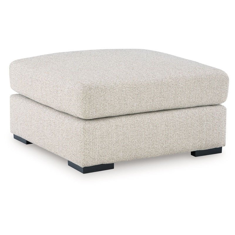 LaureLGrove – Oversized Accent Ottoman – Pebble