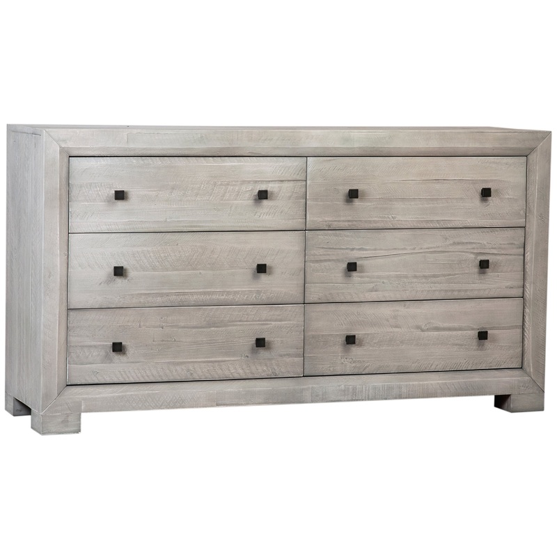 Clancy Light Grey Washed Sealed Finish Dresser