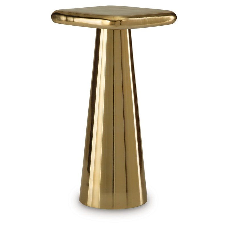 Dallenburg – Accent Table – Gold Finish