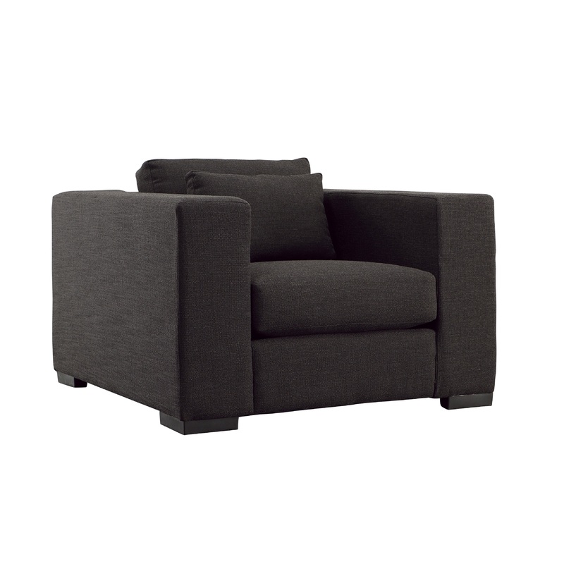 Kelley Charcoal Sofa Chair|Charcoal