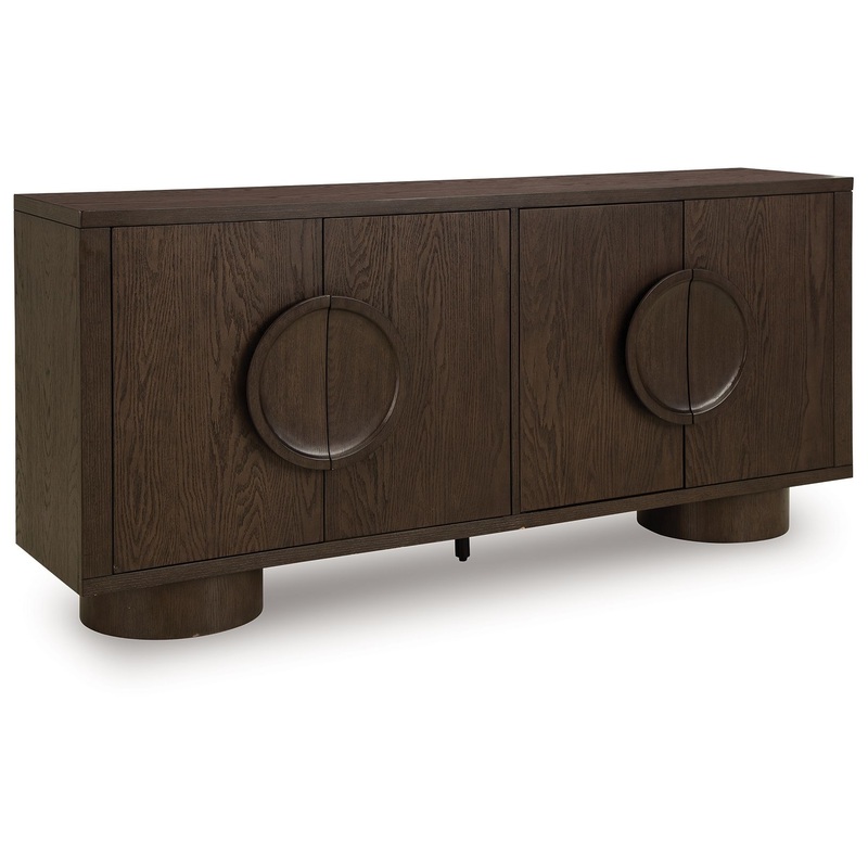 Veeda – Accent Cabinet – Dark Brown