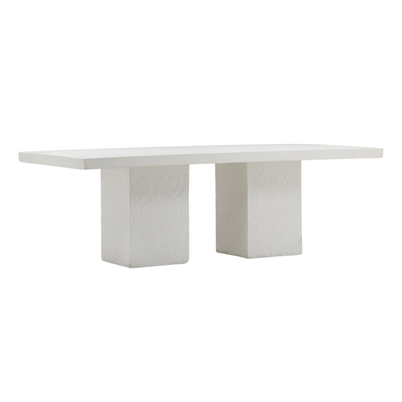 Goodwin Cream Outdoor Dining Table