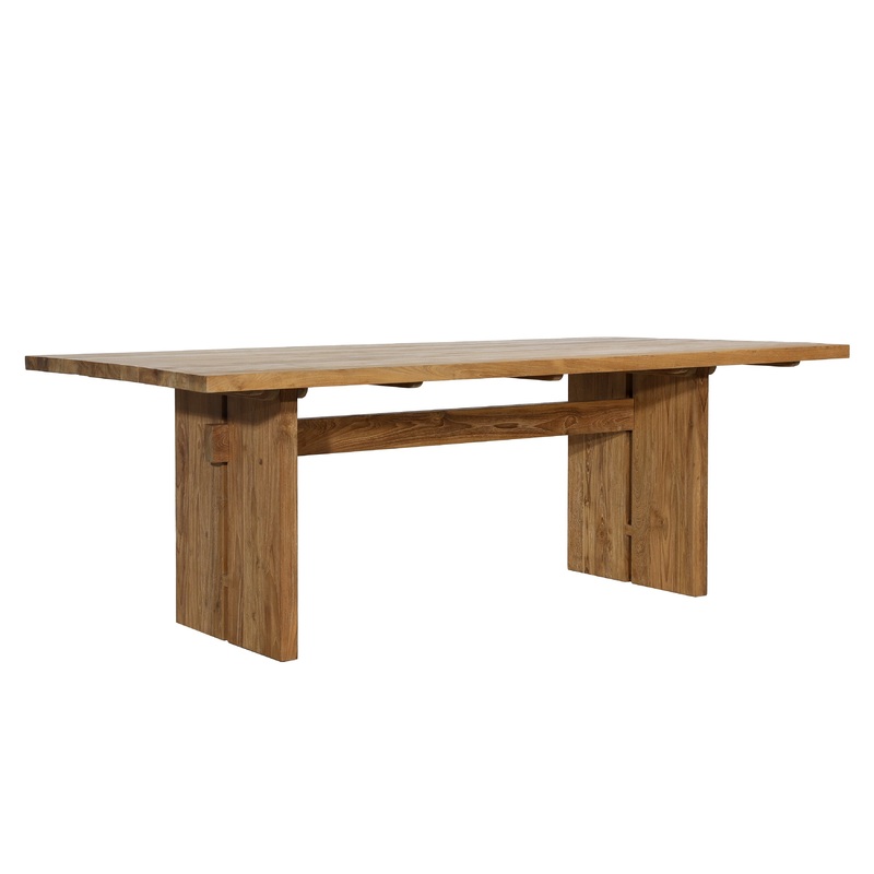 Kristian Natural Rustic Outdoor Dining Table