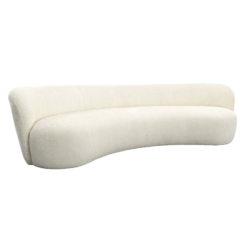 Courtney Cream Sofa|Cream