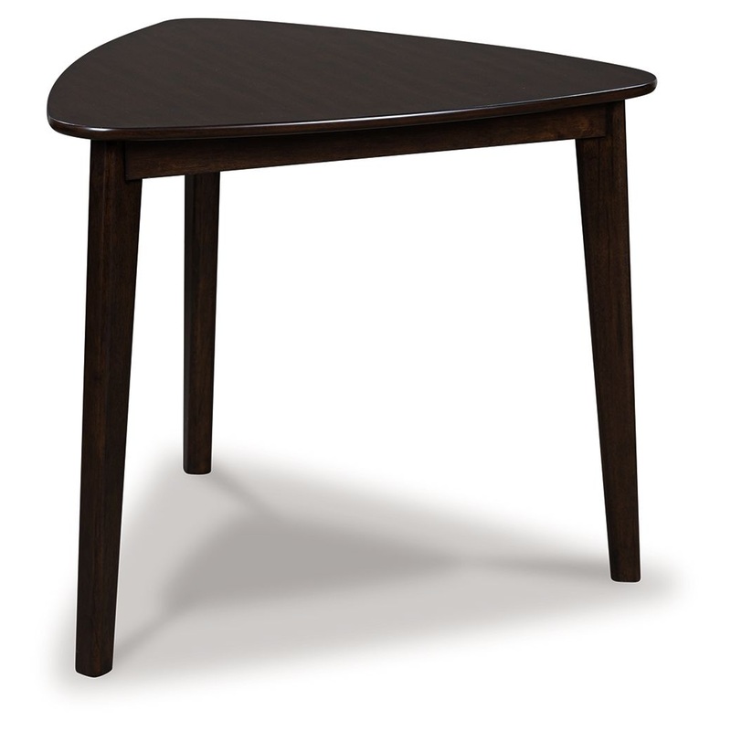 Mallenette – Triangle Dining Room Table – Merlot
