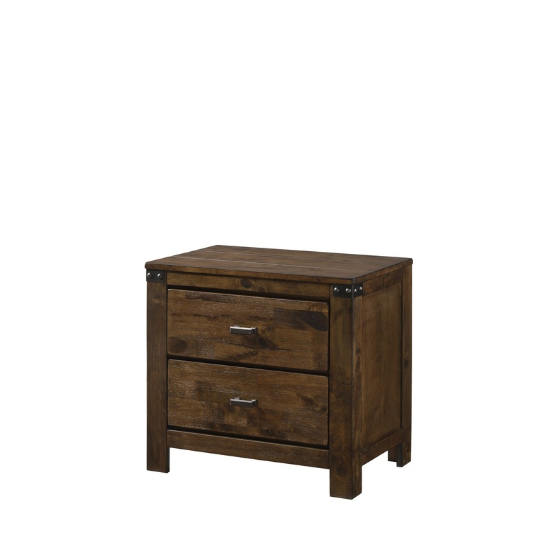 Curtis – Nightstand – Dark Oak